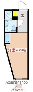 ガレット南福岡【2階】の間取り