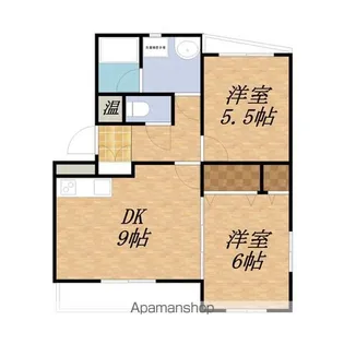 メゾン小林Ⅱ【1-B号室】の間取り