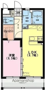 グランドメゾン【302号室】の間取り