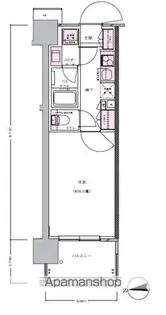 セントラルプレイス新宿御苑前【12階】の間取り