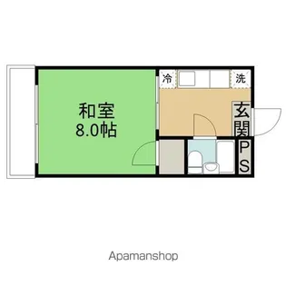 シャルム小野【405号室】の間取り