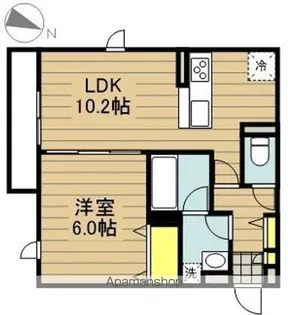 PREXION BACE【1階】の間取り
