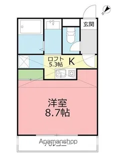 ラ・クエスタゆめが丘A棟【108号室】の間取り