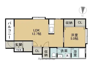 ファインシティA棟【1階】の間取り