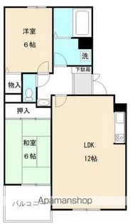 アゼリア・M【1階】の間取り