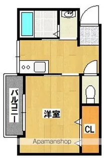 セントピア我孫子【108号室】の間取り