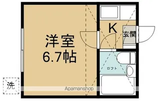 クリアス北坂戸E【1階】の間取り