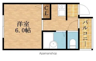 新和マンション【201号室】の間取り