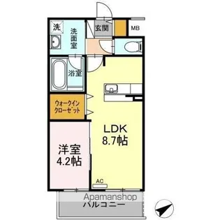 四季荘【3階】の間取り