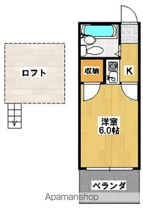 ベルツリー八柱【2階】の間取り