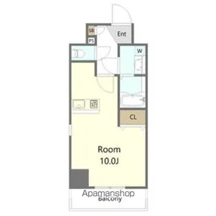 THE RESIDENCE IMAIKE EAST【8階】の間取り