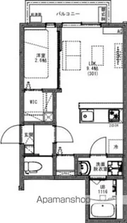 KEIAI RESIDENCE 豊四季Ⅱ【3階】の間取り