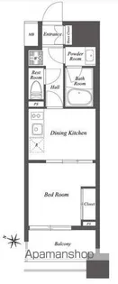 THE GATEHOUSE雑司が谷【13階】の間取り