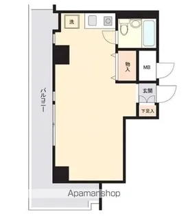 SS反町ビルグランドコート反町【5階】の間取り