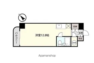 本町通桜苑ビル【301号室】の間取り