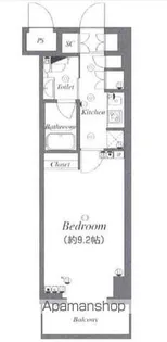 RISING PLACE 石川町【6階】の間取り