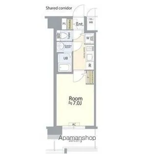 エスリード鶴舞シエスタ【2階】の間取り