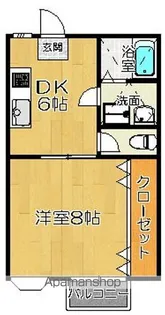 アニバーサリー31【203号室】の間取り