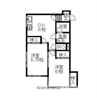 グレース93【102号室】の間取り