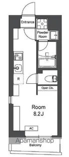 レキシントン・スクエア曙橋【6階】の間取り