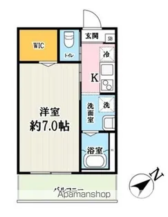 (仮称)キャメル柏の葉キャンパス7A【3階】の間取り