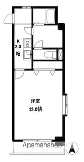 フォルテ小坂【807号室】の間取り