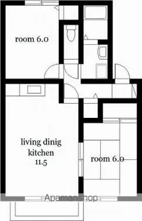 セジュールMⅠ【1階】の間取り