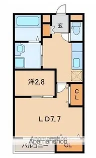 アルテマイスターレオ【3階】の間取り