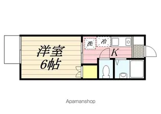 千葉県習志野市大久保2丁目【アパート】の間取り