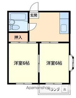 第3フジビレッジ【3階】の間取り