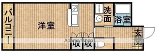 スマイルパークトダビル【4階】の間取り