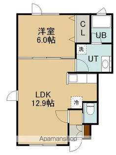 CS TOKURA(シ−エストクラ)【103号室】の間取り