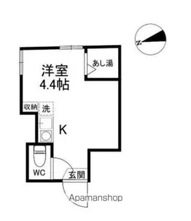 アーバンプレイス荻窪Ⅲ B【1階】の間取り