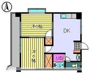 レジデンス華【1階】の間取り