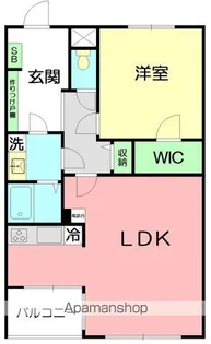 シーベルズ【4階】の間取り