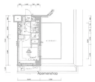 ARTESSIMO POSSO【408号室】の間取り