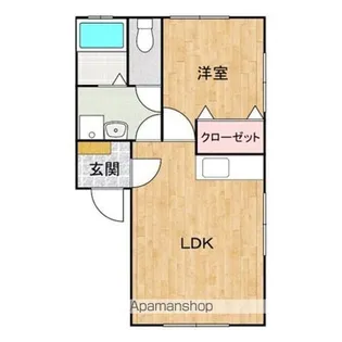 MONO【202号室】の間取り