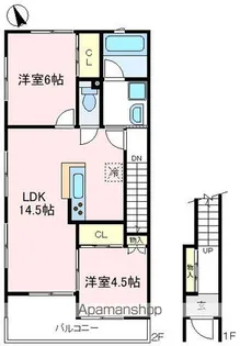 セルパン【2階】の間取り