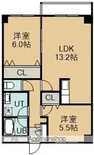 AGE35【2階】の間取り