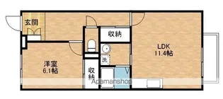 CASA FORESTA【2階】の間取り