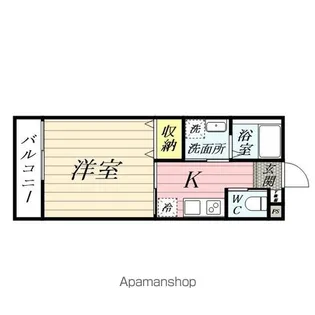 イクラ鶴見【1階】の間取り