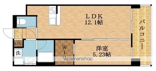 プレジオ玉造【10階】の間取り