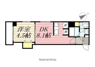 SOARE幕張2ND【4階】の間取り