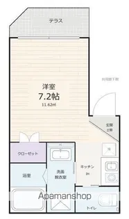 ソレイユ西大井【3階】の間取り