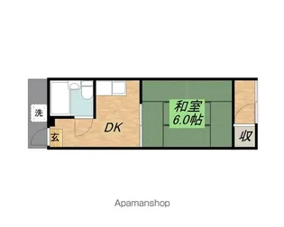 ハイツトミダ【204号室】の間取り