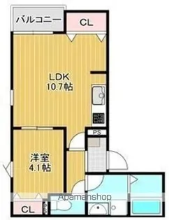 GRAN TOYONAKA【2階】の間取り