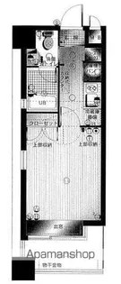 ダイナコートブロッサム天神南【506号室】の間取り