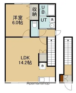 CSSHOWA【205号室】の間取り