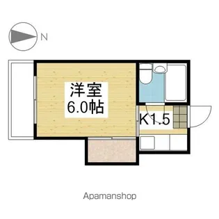 コーポおおさわ【303.号室】の間取り