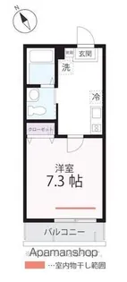 ハーミットクラブハウス横浜南軽井沢【2階】の間取り